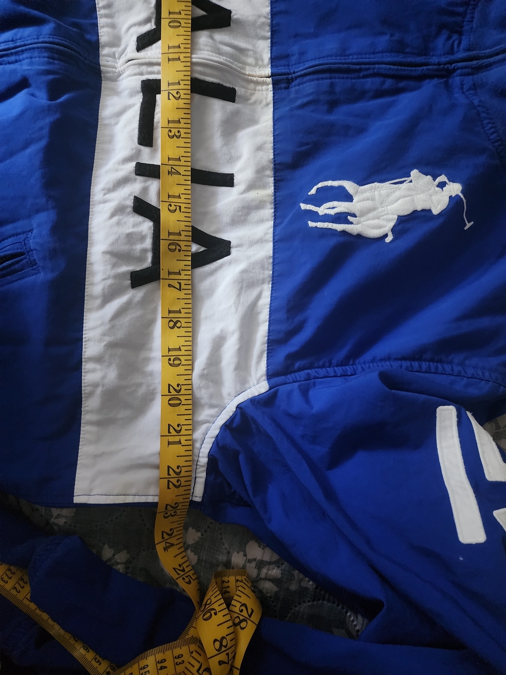 Polo by Ralph Lauren Blue and White Italia Track Jacket. Have S,M and L. - Picture 5 of 7